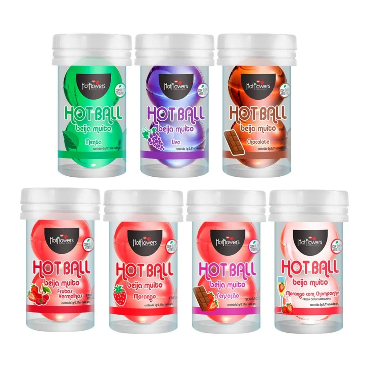 Bolinhas Hot Ball Beijável