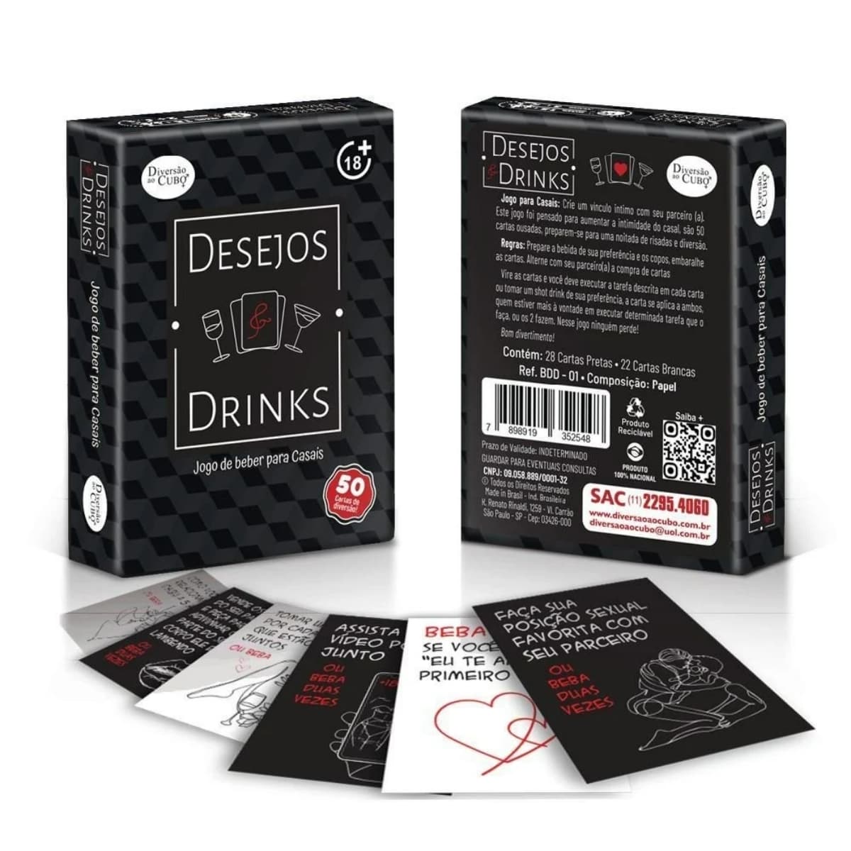 Jogo Desejos e Drinks