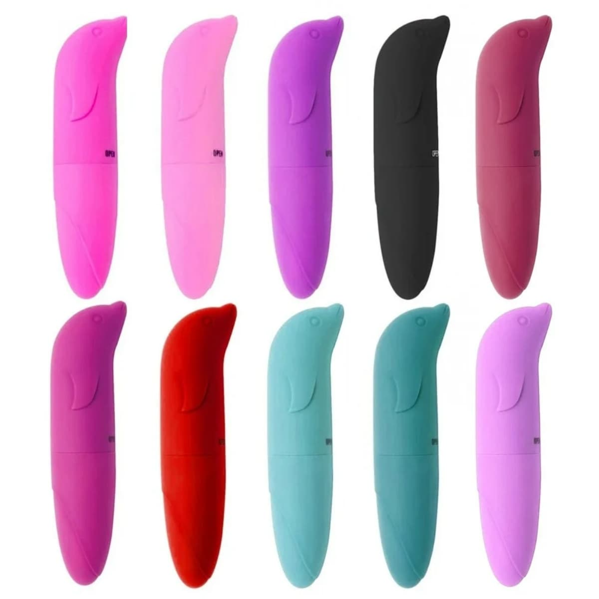Vibrador Golfinho Aveludado